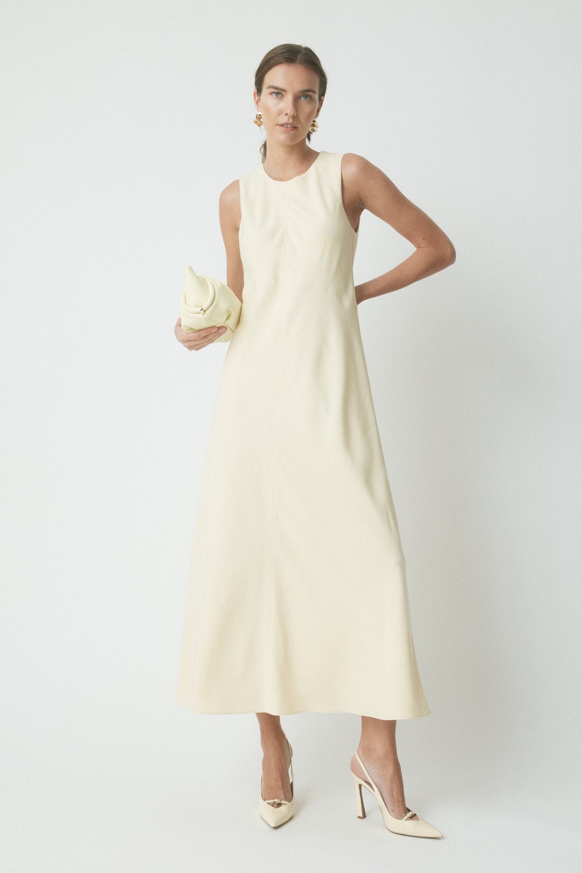Ivy Maxi Dress - Ecru