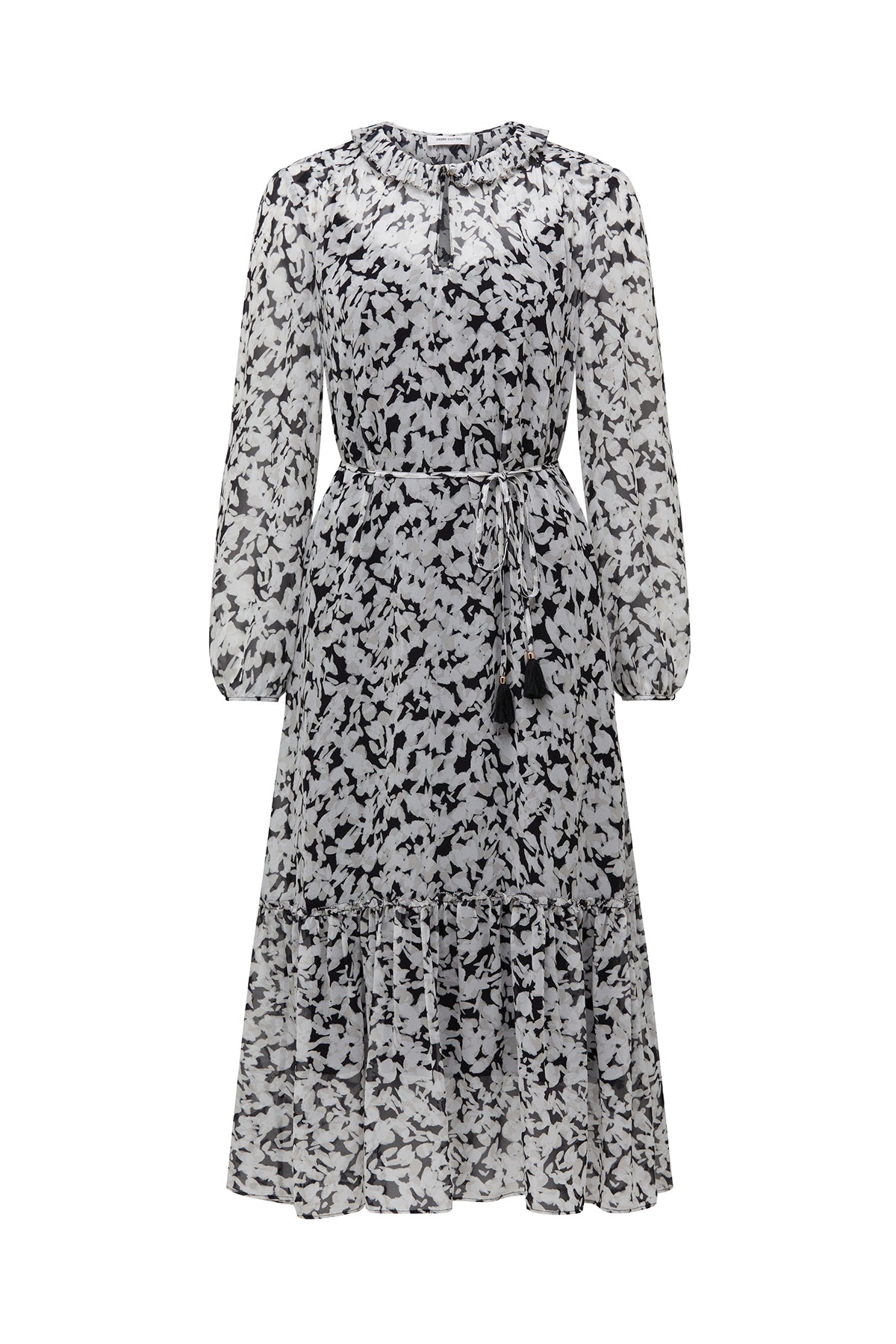 Serafina Silk Dress - Dove-Perri Cutten