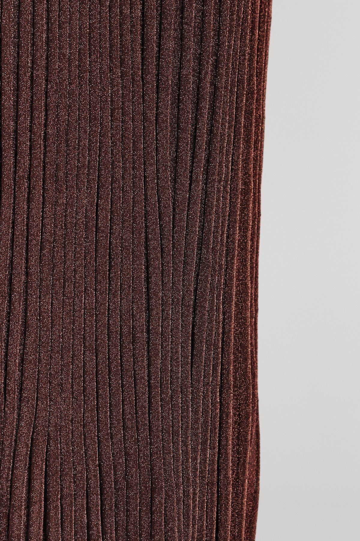 Clara Metallic Knit Dress - Amber-Perri Cutten