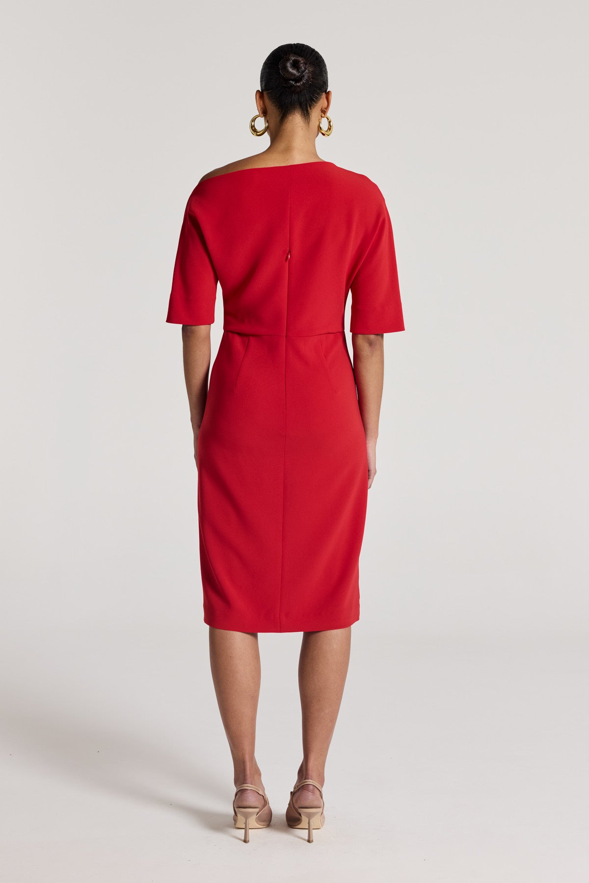 Symphony Dress - Red-Perri Cutten