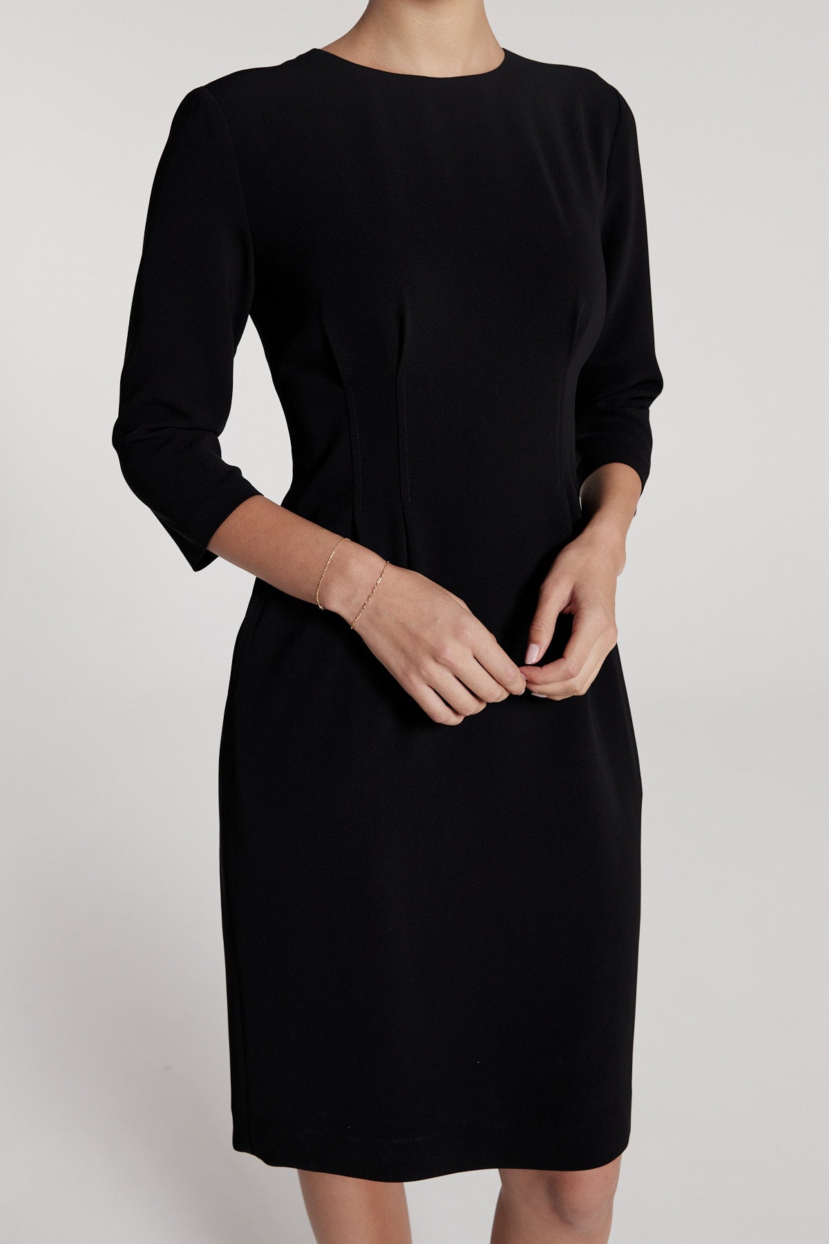 Isobel Dress - Black-Perri Cutten