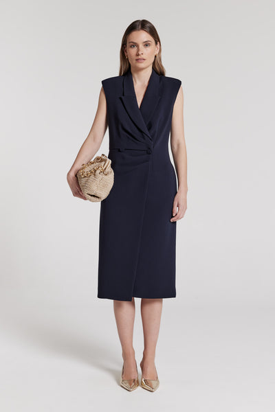 Diana Dress - Navy-Perri Cutten