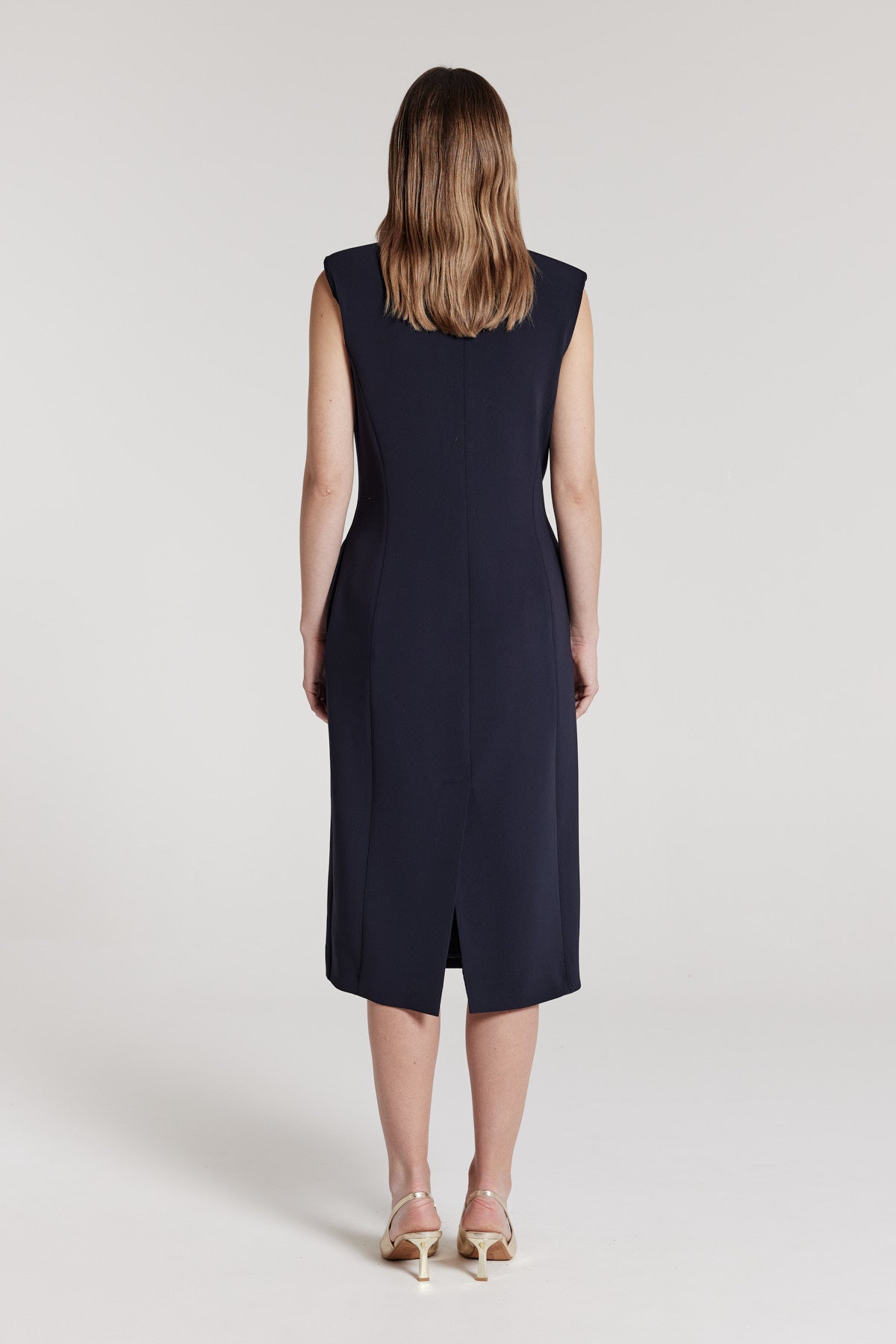 Diana Dress - Navy-Perri Cutten