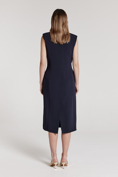 Diana Dress - Navy-Perri Cutten