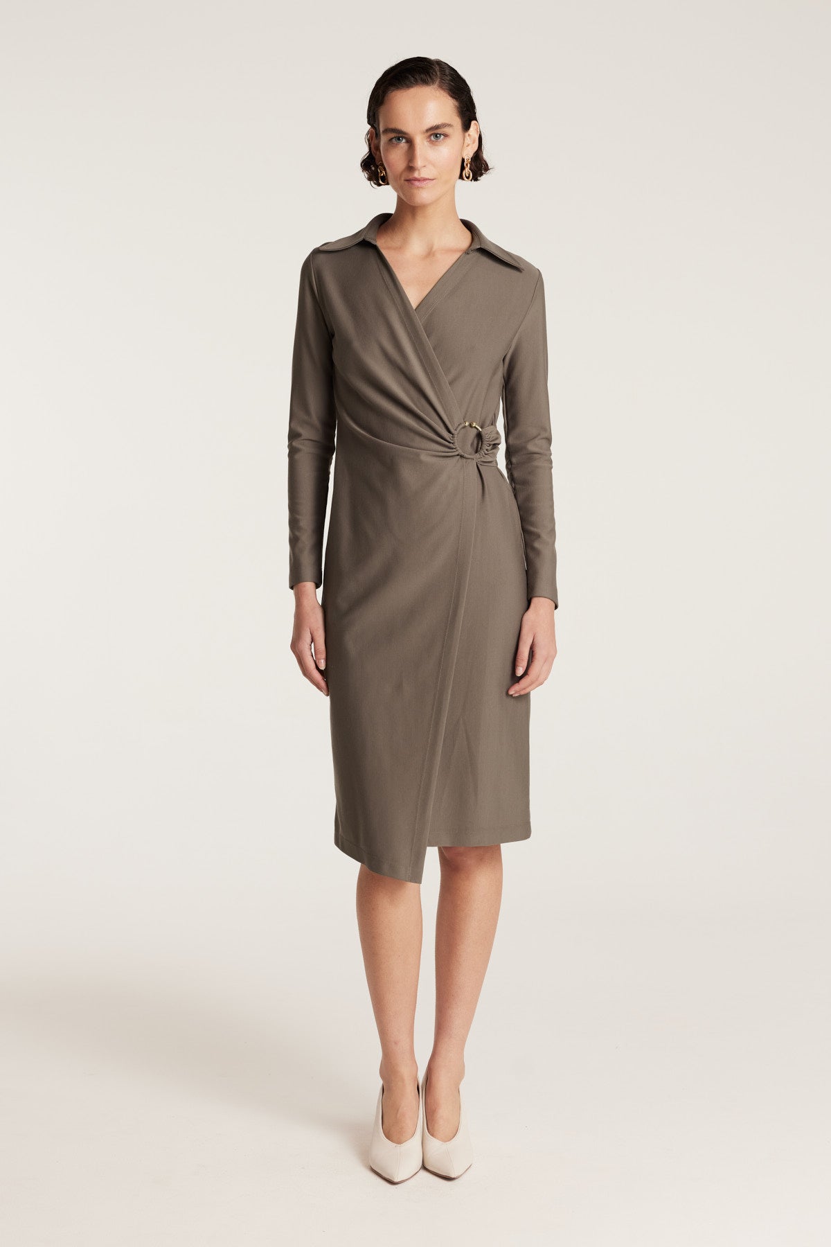 Dana Dress - Pewter-Perri Cutten