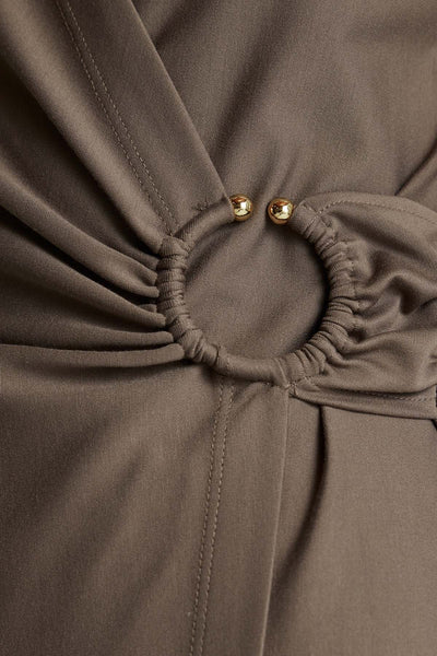 Dana Dress - Pewter-Perri Cutten