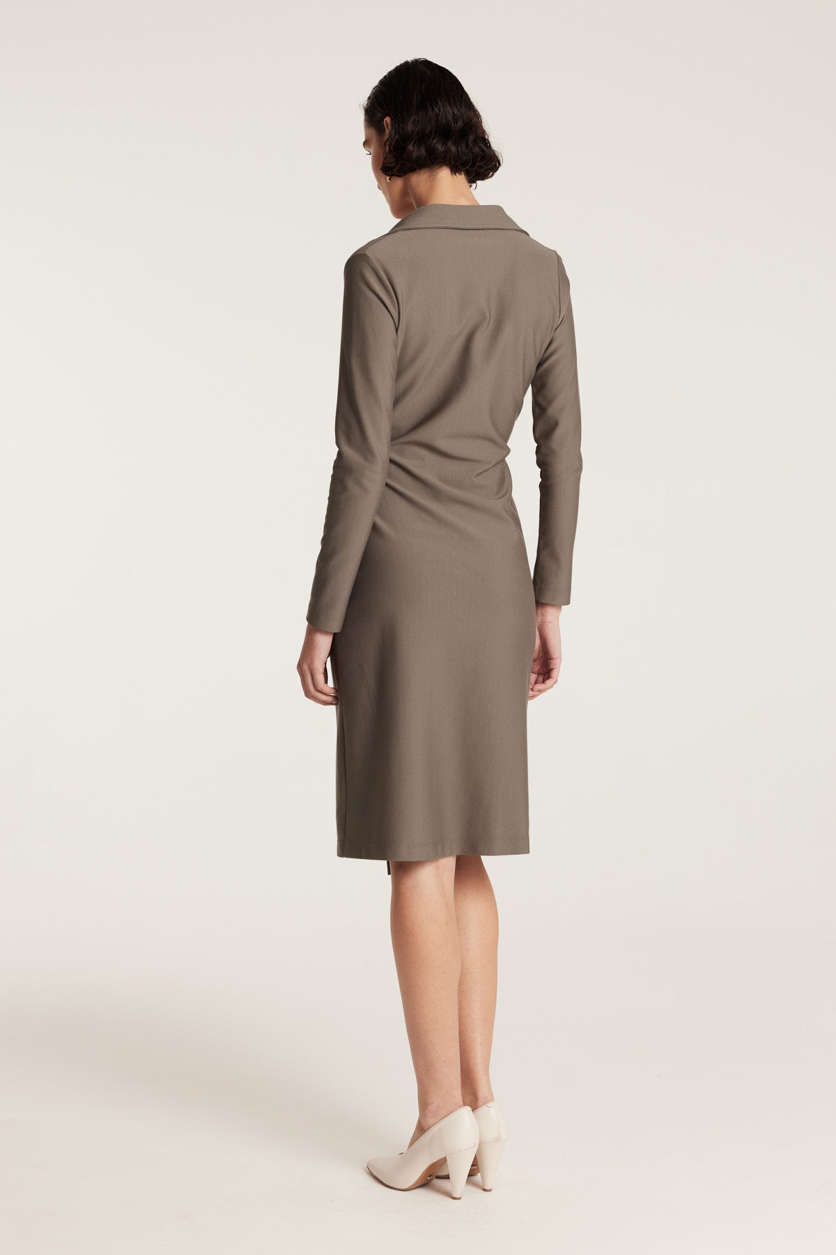 Dana Dress - Pewter-Perri Cutten