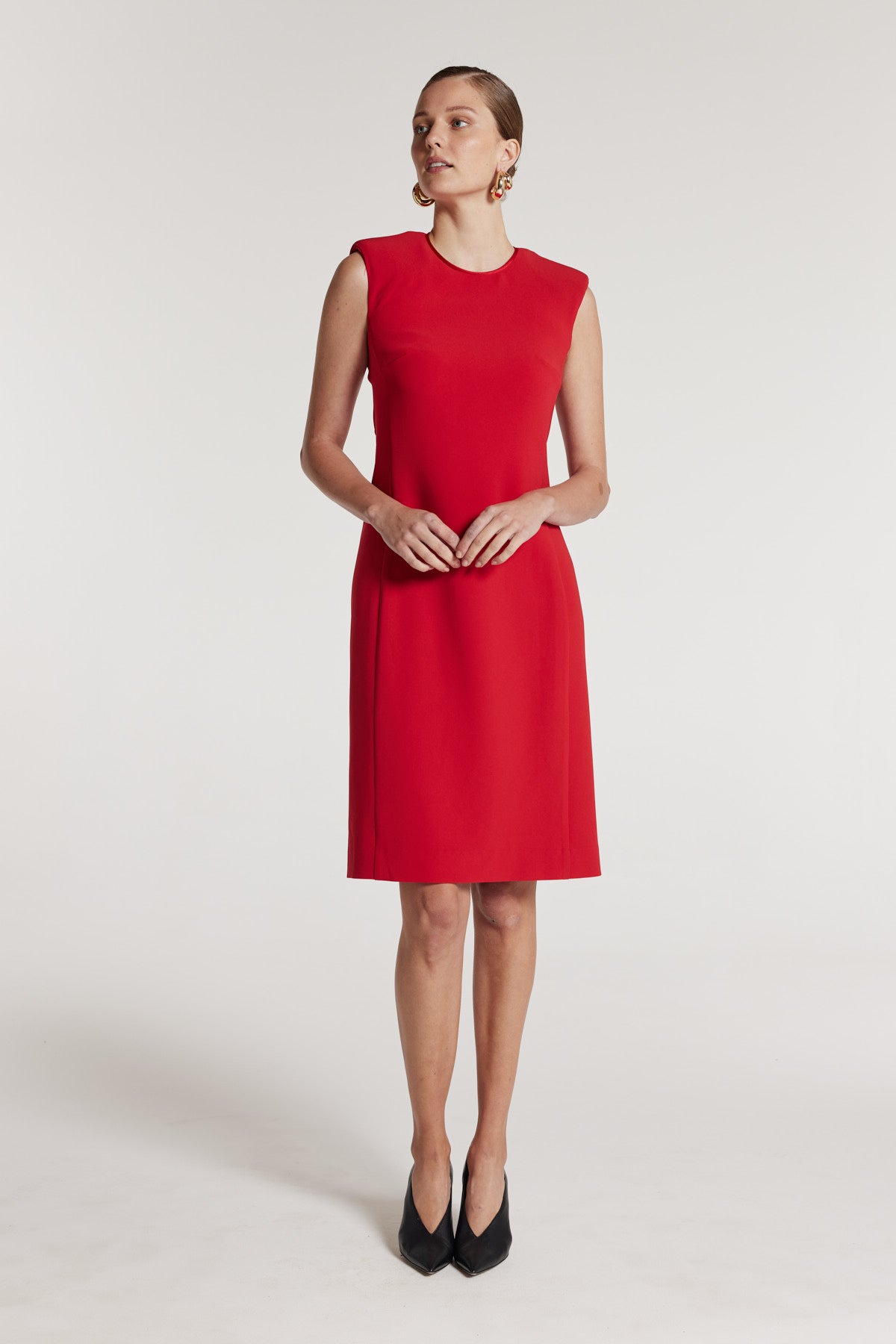 Capella Dress - Red-Perri Cutten