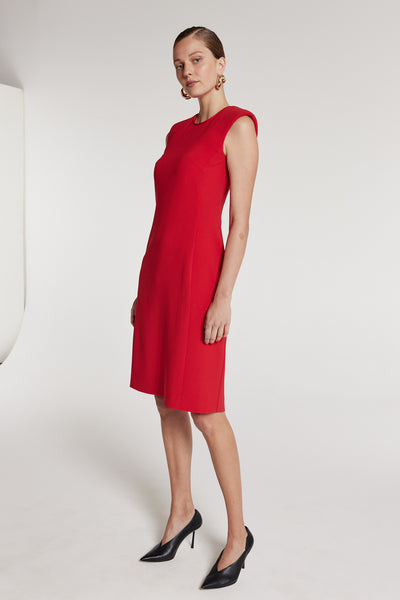 Capella Dress - Red-Perri Cutten