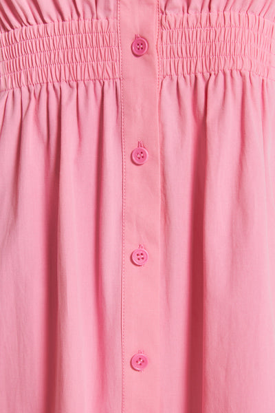 Summer Shirtmaker Dress - Pink-Perri Cutten