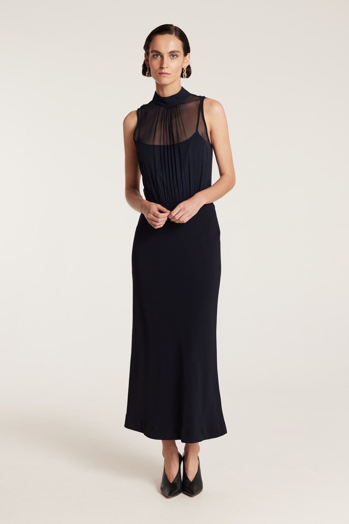 Mia Dress - Navy-Perri Cutten