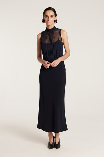 Mia Dress - Navy-Perri Cutten
