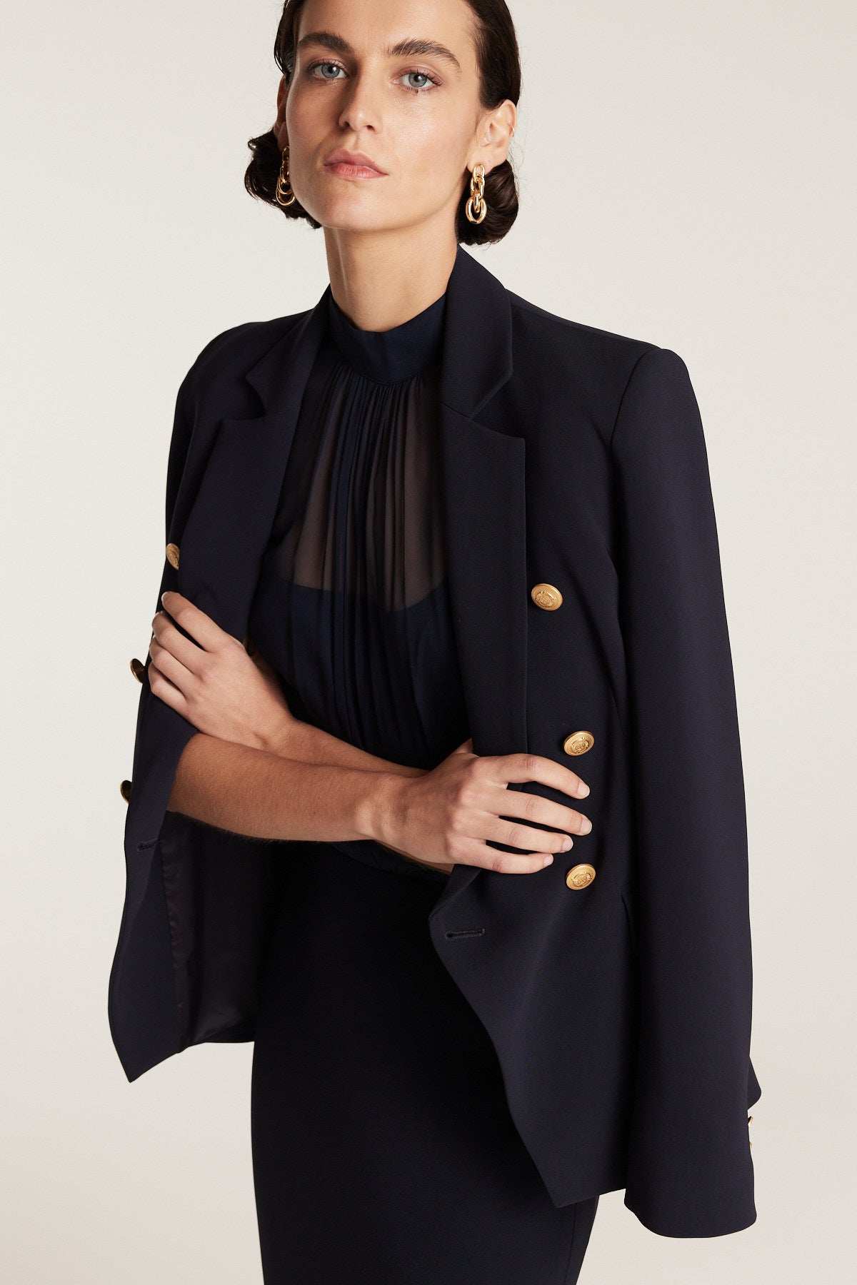 Mia Dress - Navy-Perri Cutten