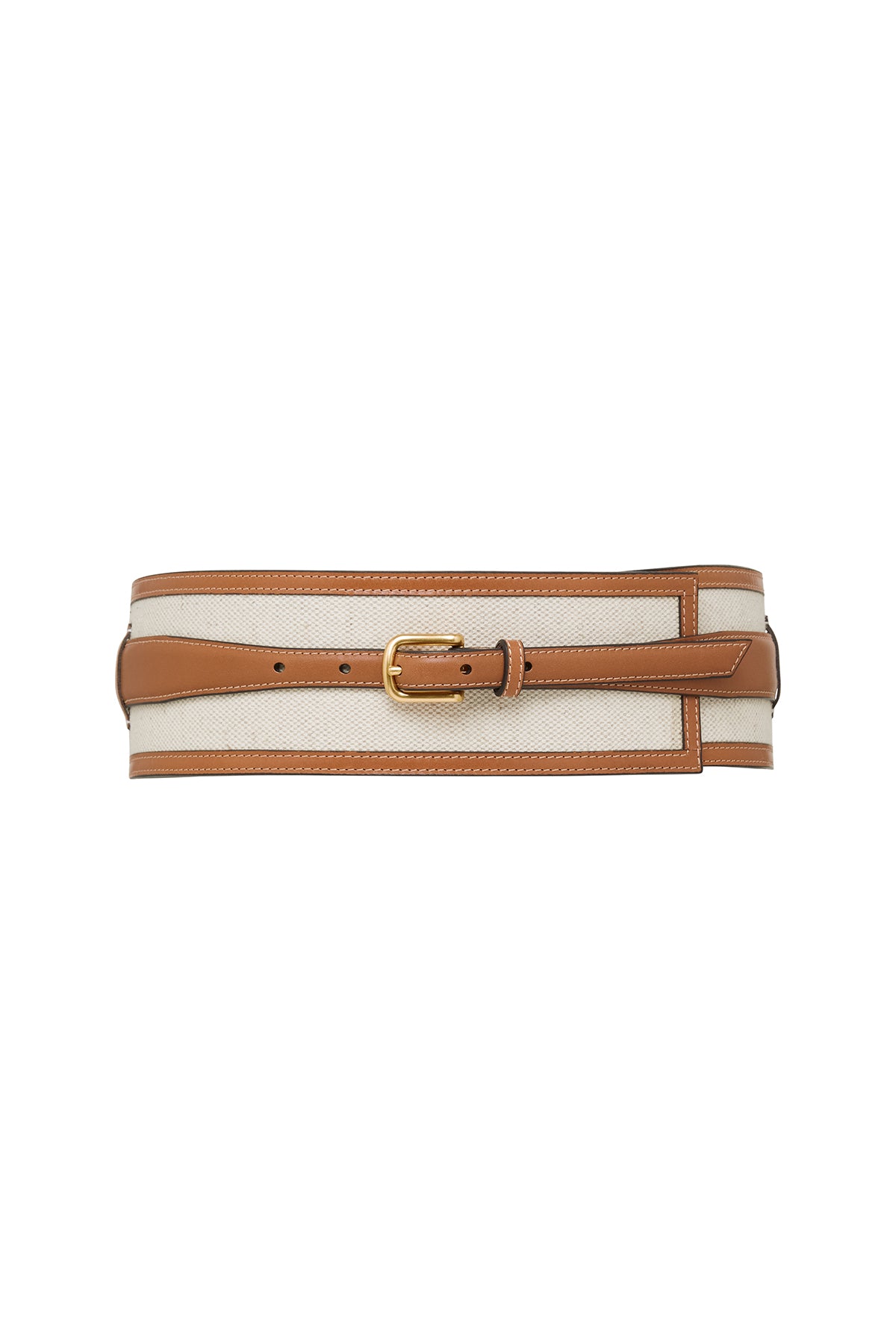 Hessian Waist Belt - Neutrals-Perri Cutten