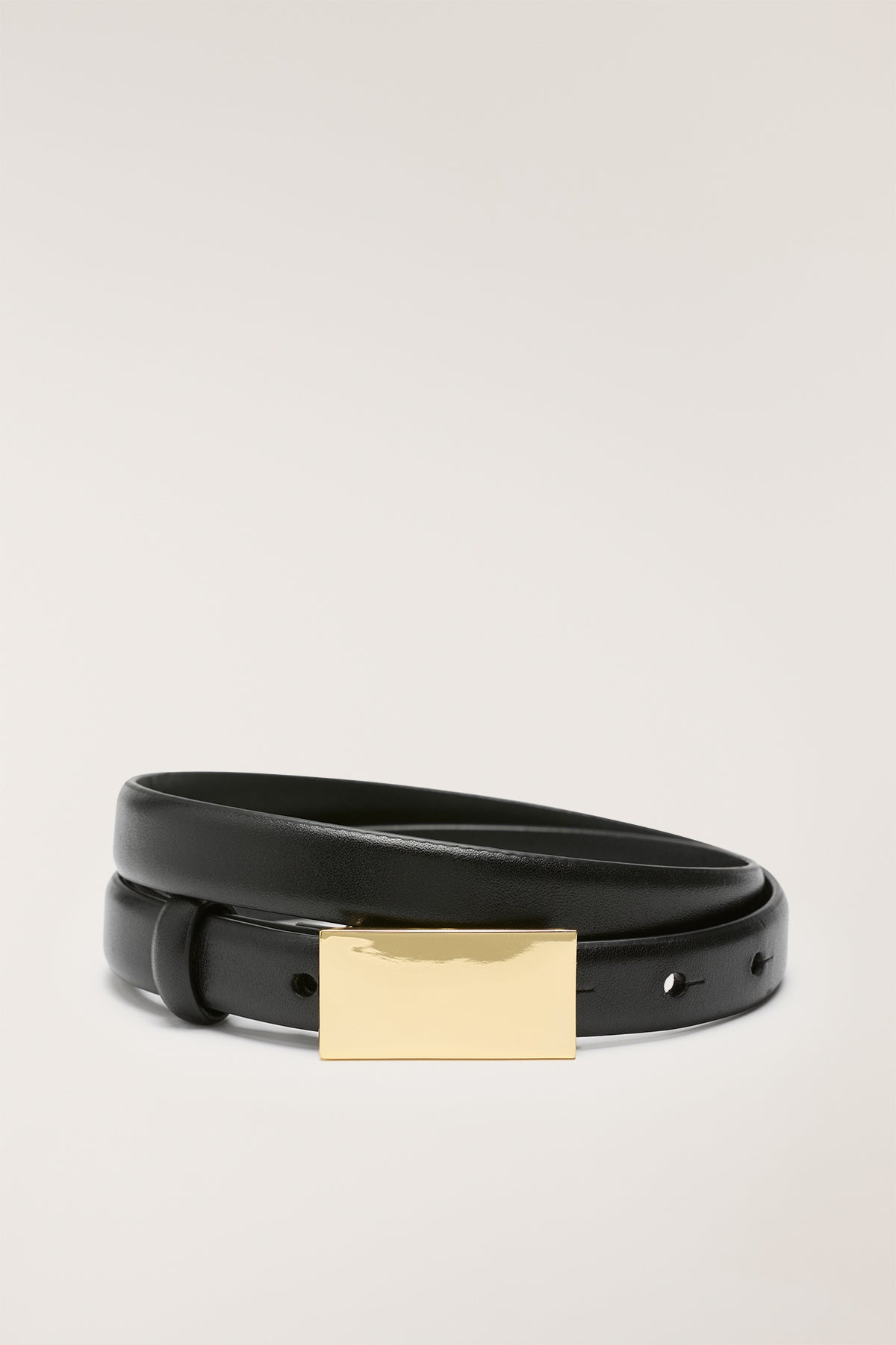 Plate Front Belt - Black-Perri Cutten