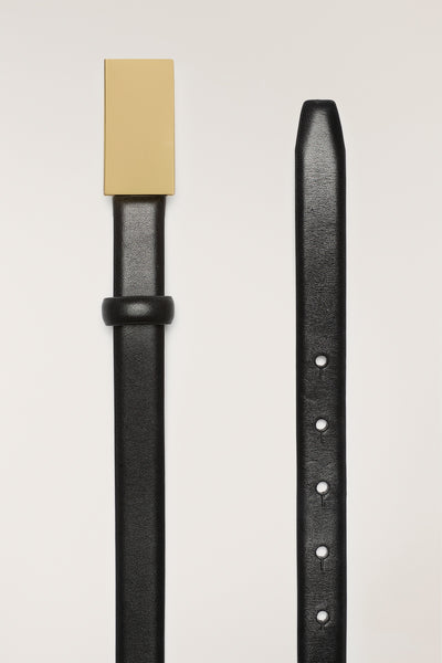 Plate Front Belt - Black-Perri Cutten