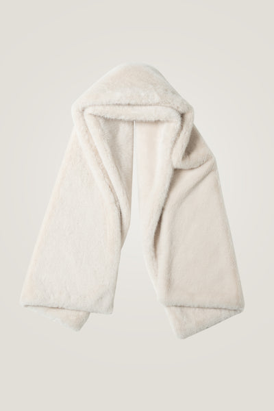The Shag Wrap - Ecru-Perri Cutten