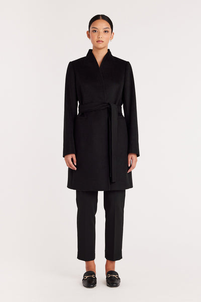 Clarence Coat - Black-Perri Cutten