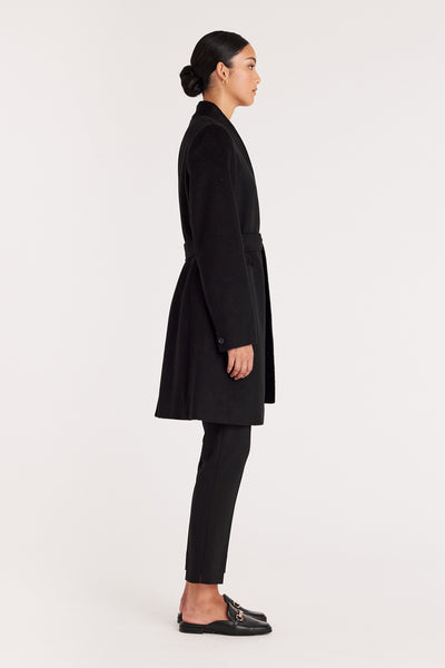 Clarence Coat - Black-Perri Cutten