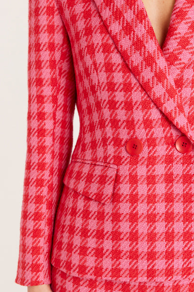 Agnes Jacket - Pink/Red-Perri Cutten