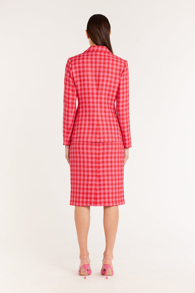 Agnes Jacket - Pink/Red-Perri Cutten