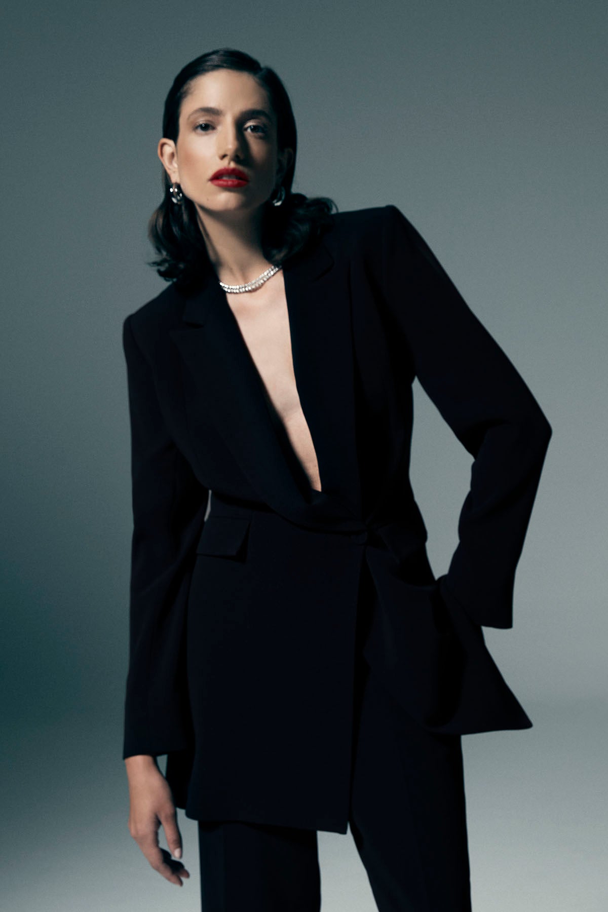 Opera Jacket - Black-Perri Cutten