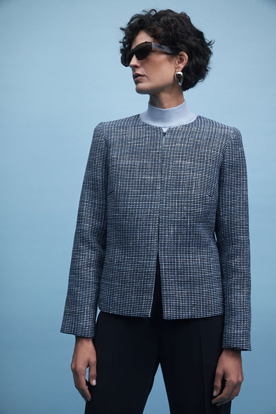 Pia Jacket - Sky Blue-Perri Cutten