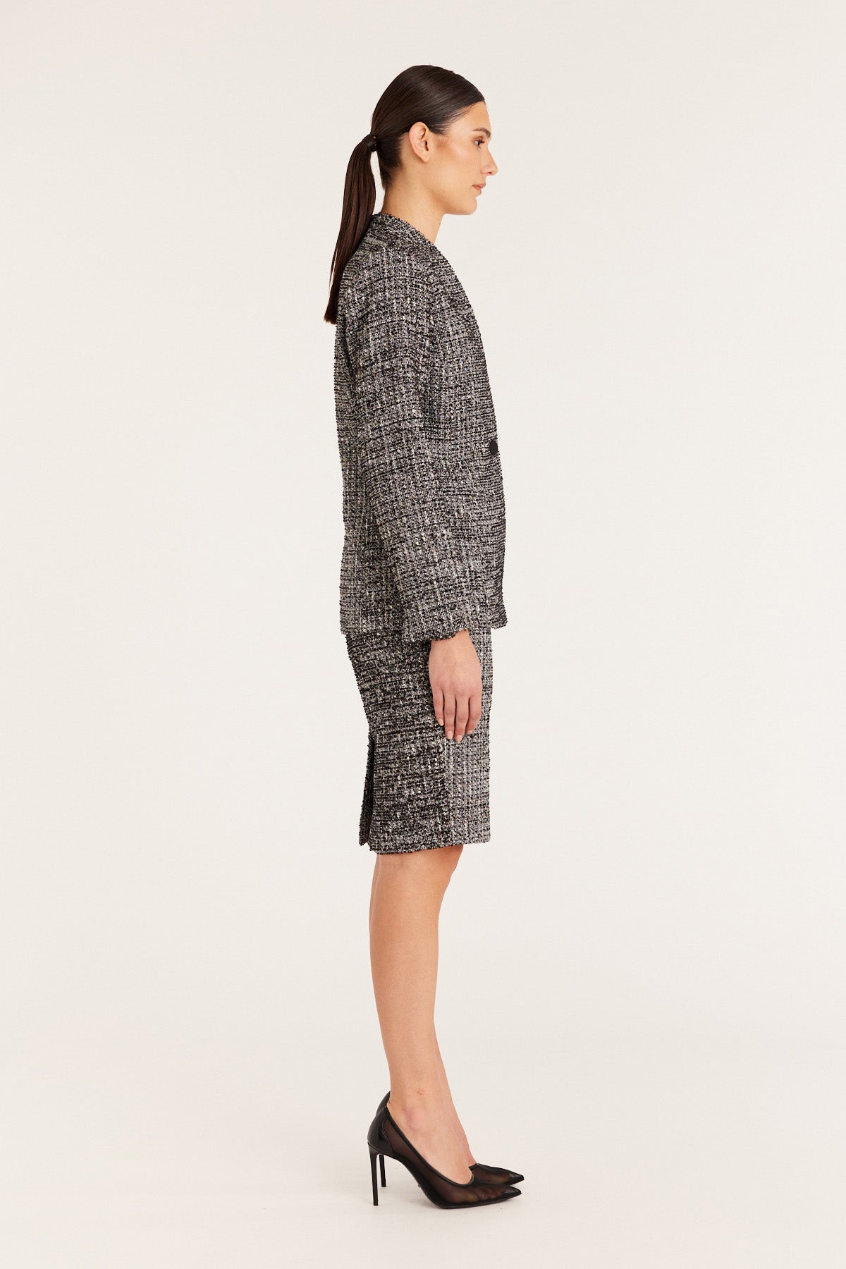 Kaia Jacket - Black/Texture-Perri Cutten