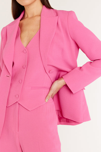 Lara Jacket - Pink-Perri Cutten