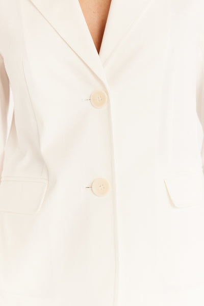 Summertime Jacket - White-Perri Cutten