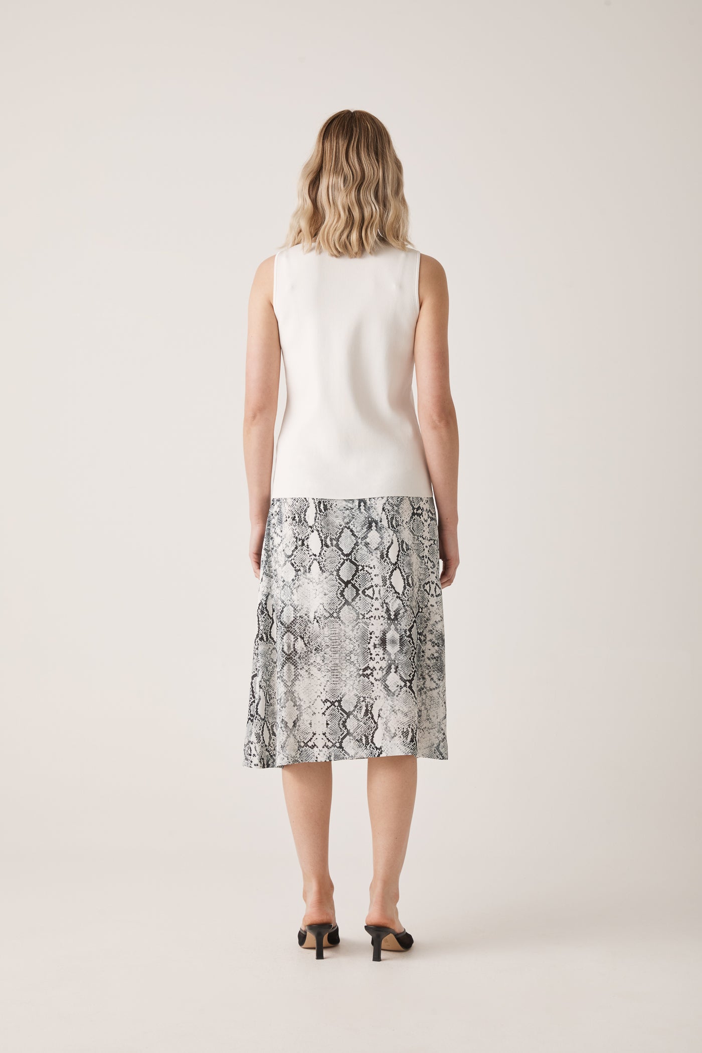 Adele Skirt - Silver