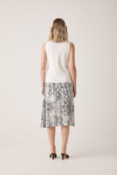 Adele Skirt - Silver