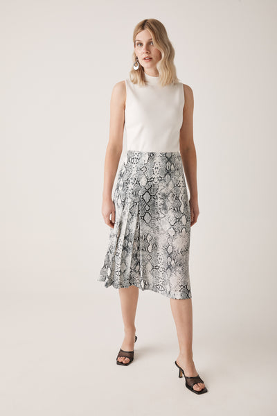 Adele Skirt - Silver
