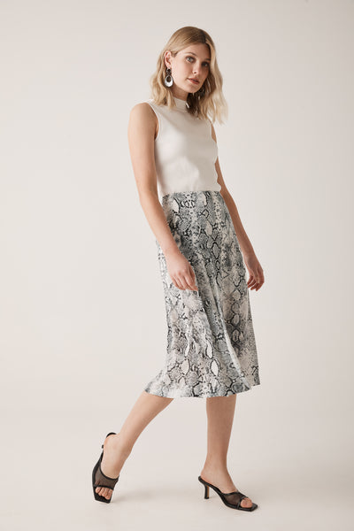 Adele Skirt - Silver
