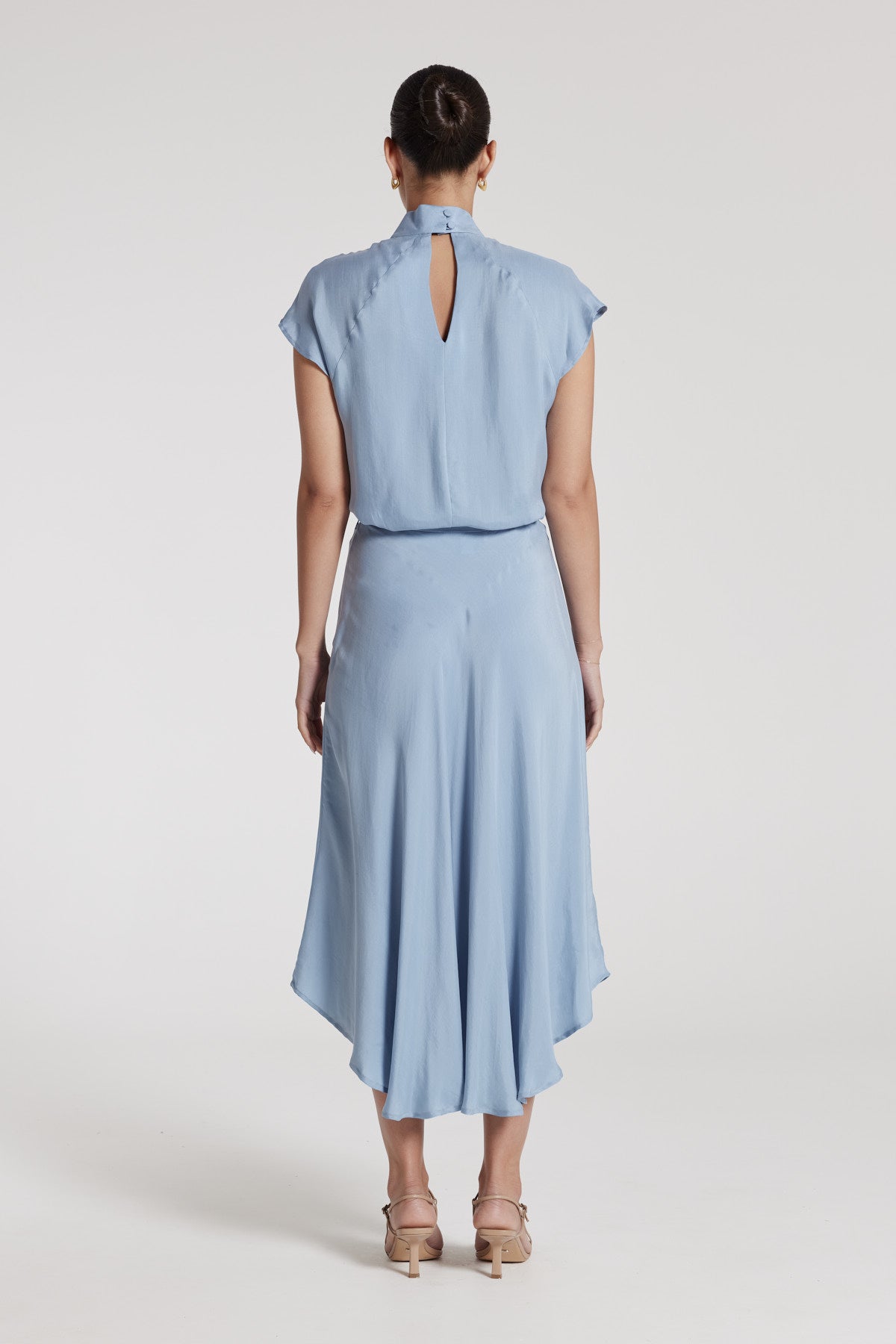 Colette Skirt - Sky Blue-Perri Cutten