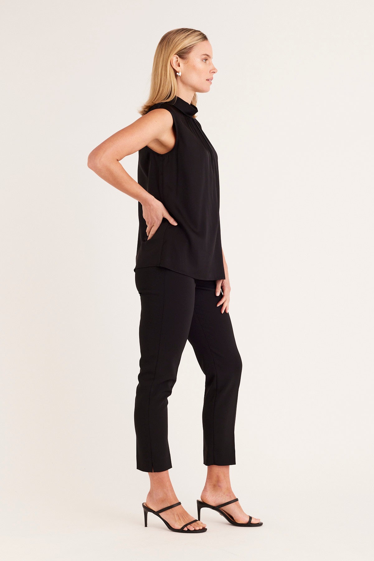 Mercer Pant - Black-Perri Cutten