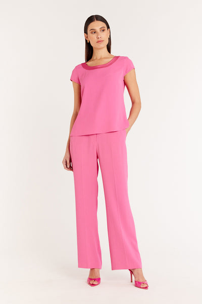 Manhattan Pant - Pink-Perri Cutten