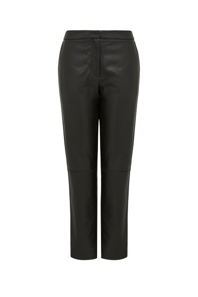 Marlo Leather Pants - Black-Perri Cutten