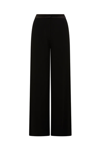 Tuxedo Pant - Black-Perri Cutten