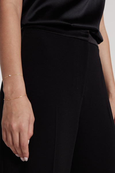 Tuxedo Pant - Black-Perri Cutten