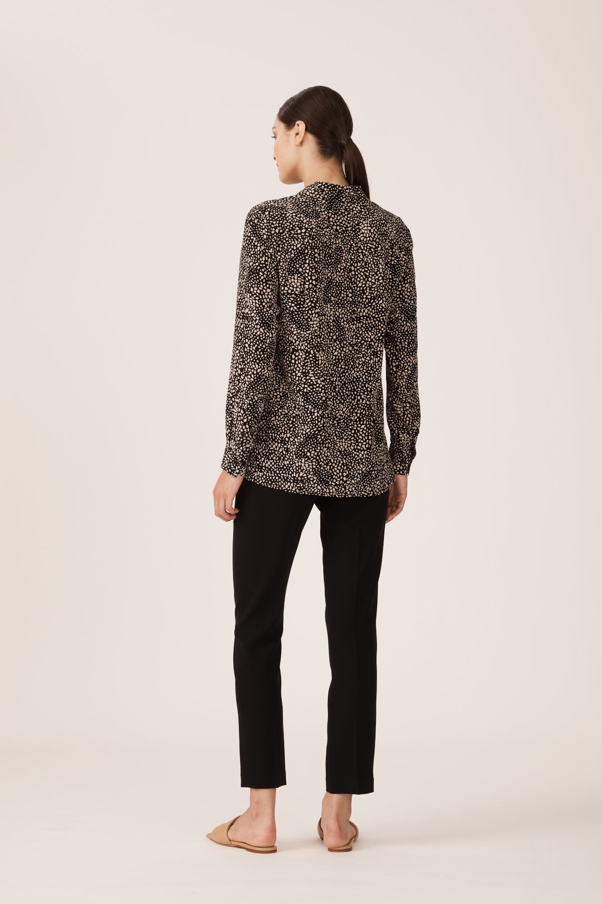 Taylor Shirt - Latte/Fleck
