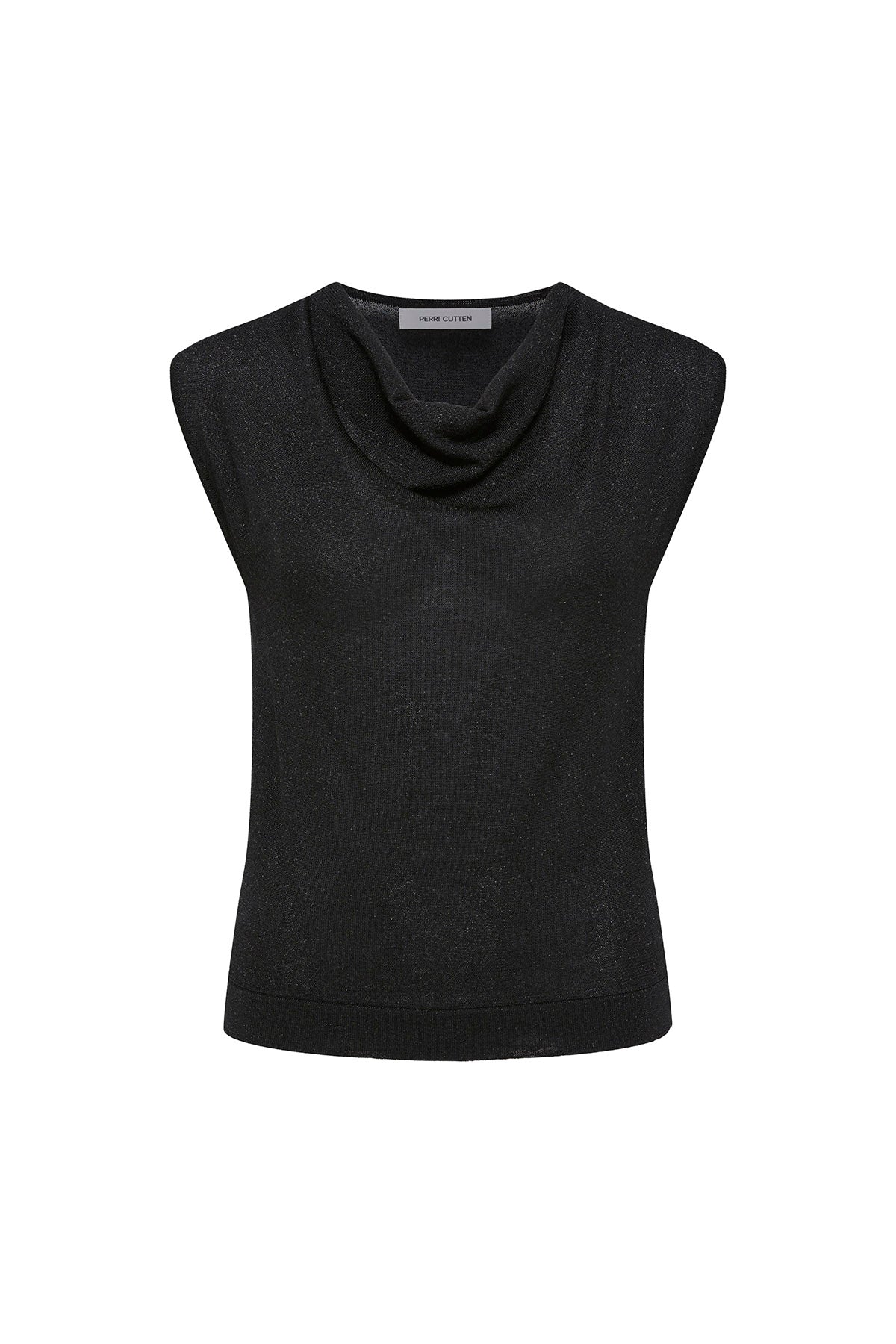 Estelle Knit Top - Black Lurex – Perri Cutten