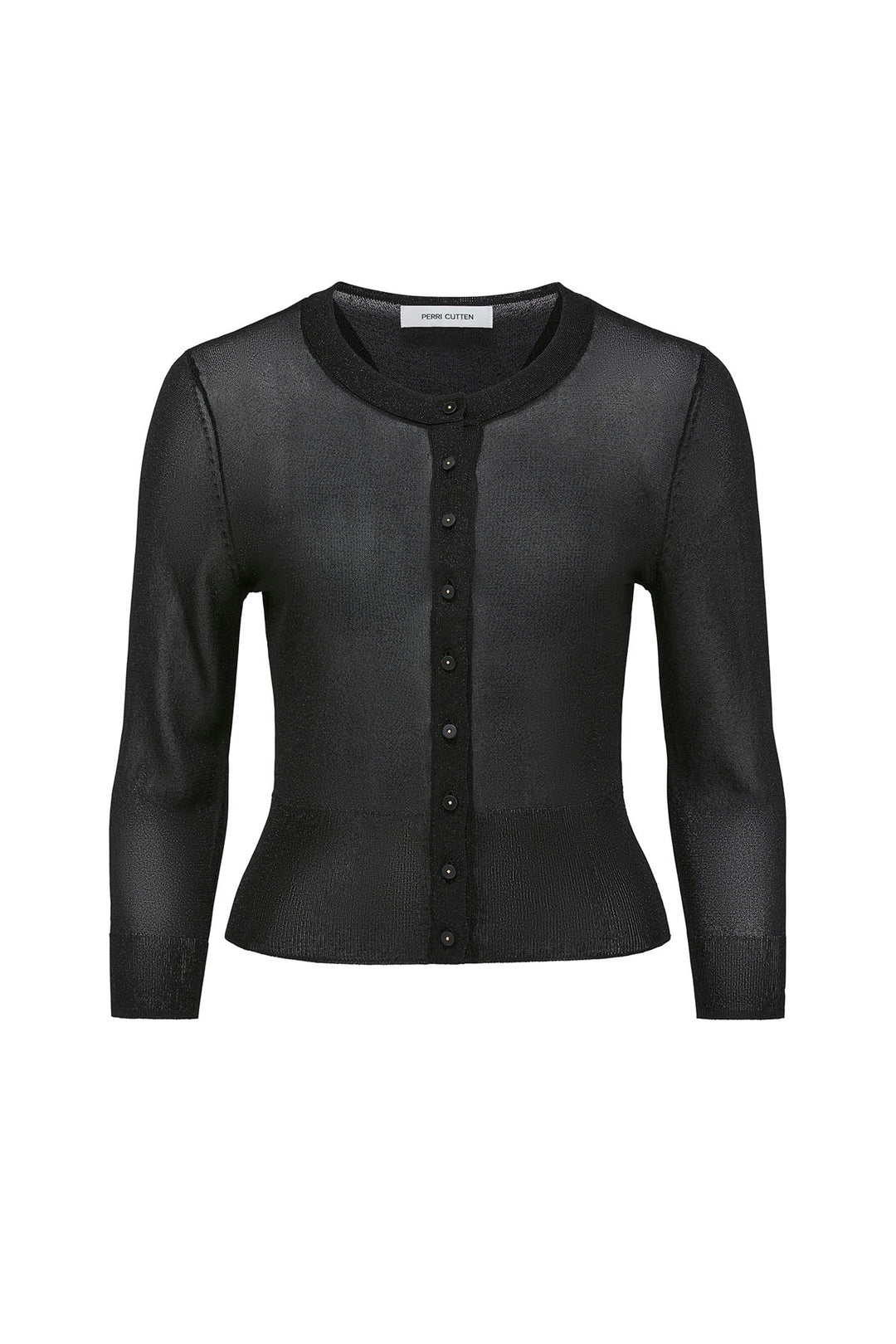 Black lurex cardigan clearance