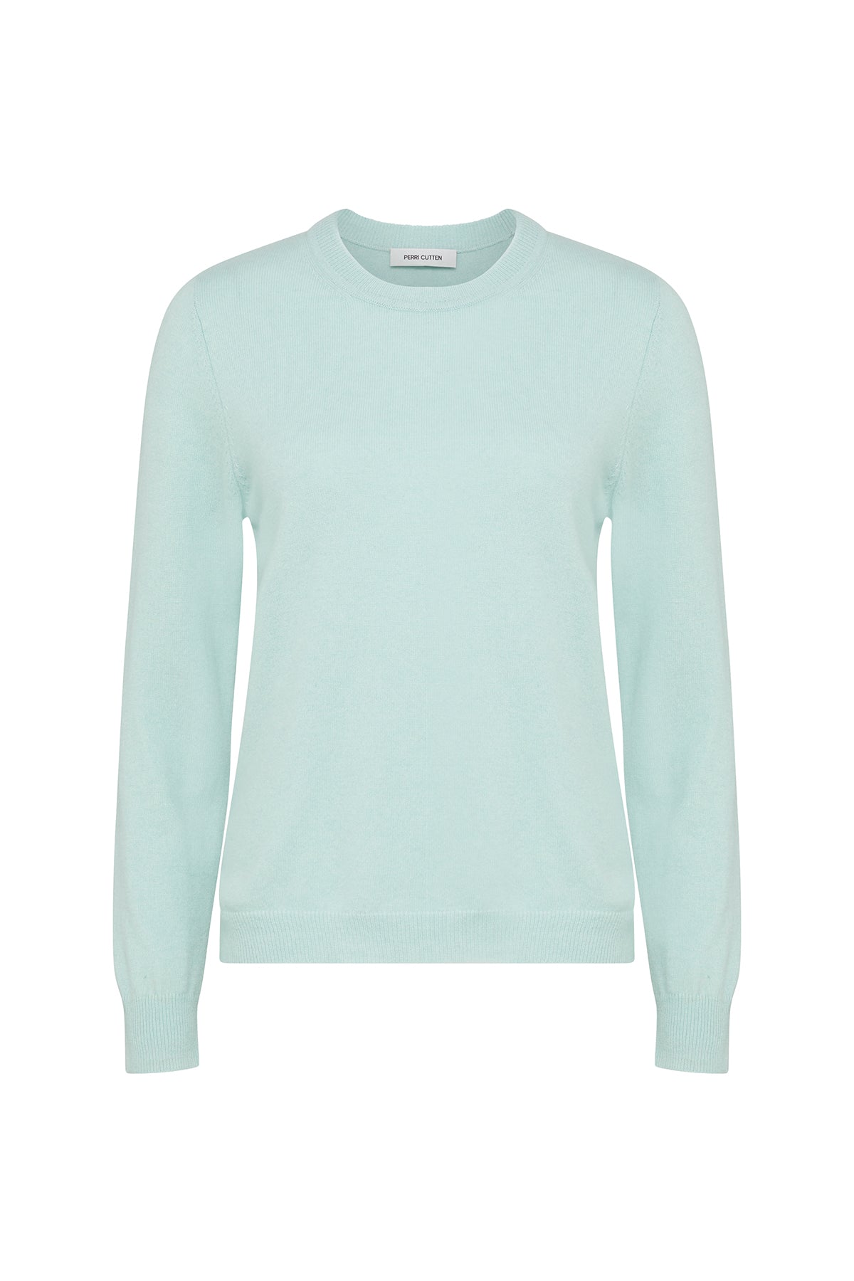 Cashmere Crew Neck - Seamist Green – Perri Cutten