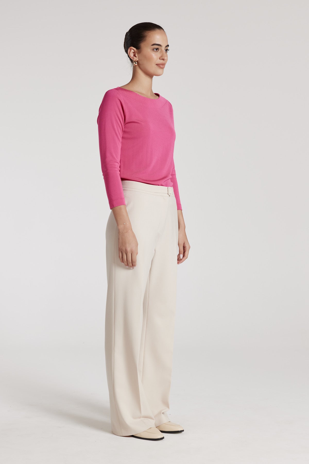 Fluid Milano Top - Pink-Perri Cutten