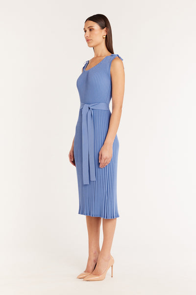 Tessa Knit Dress - Bluebell-Perri Cutten