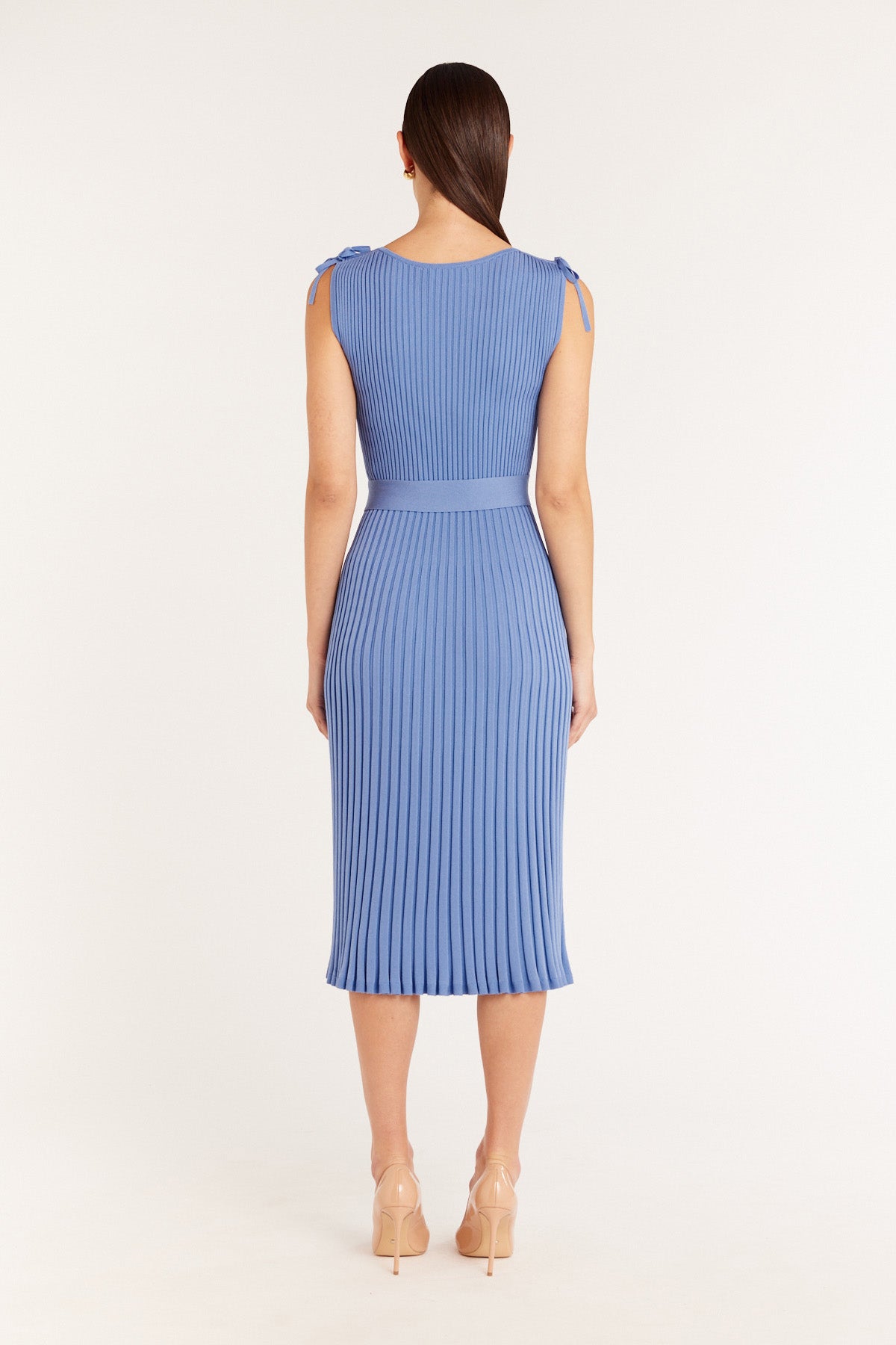 Tessa Knit Dress - Bluebell-Perri Cutten