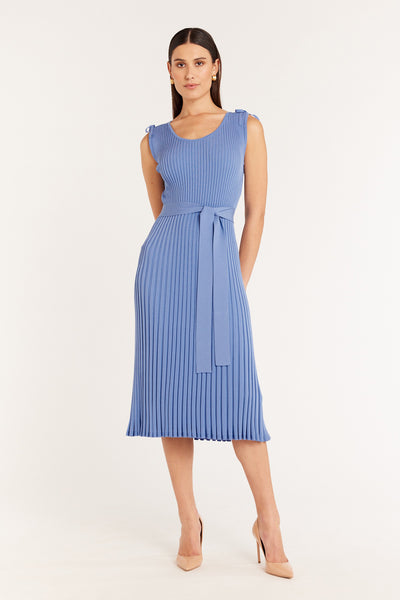 Tessa Knit Dress - Bluebell-Perri Cutten