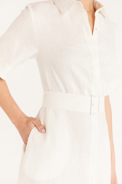 Lucinda Shirtmaker - Chalk White-Perri Cutten