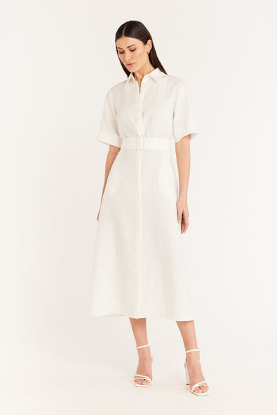 Lucinda Shirtmaker - Chalk White-Perri Cutten